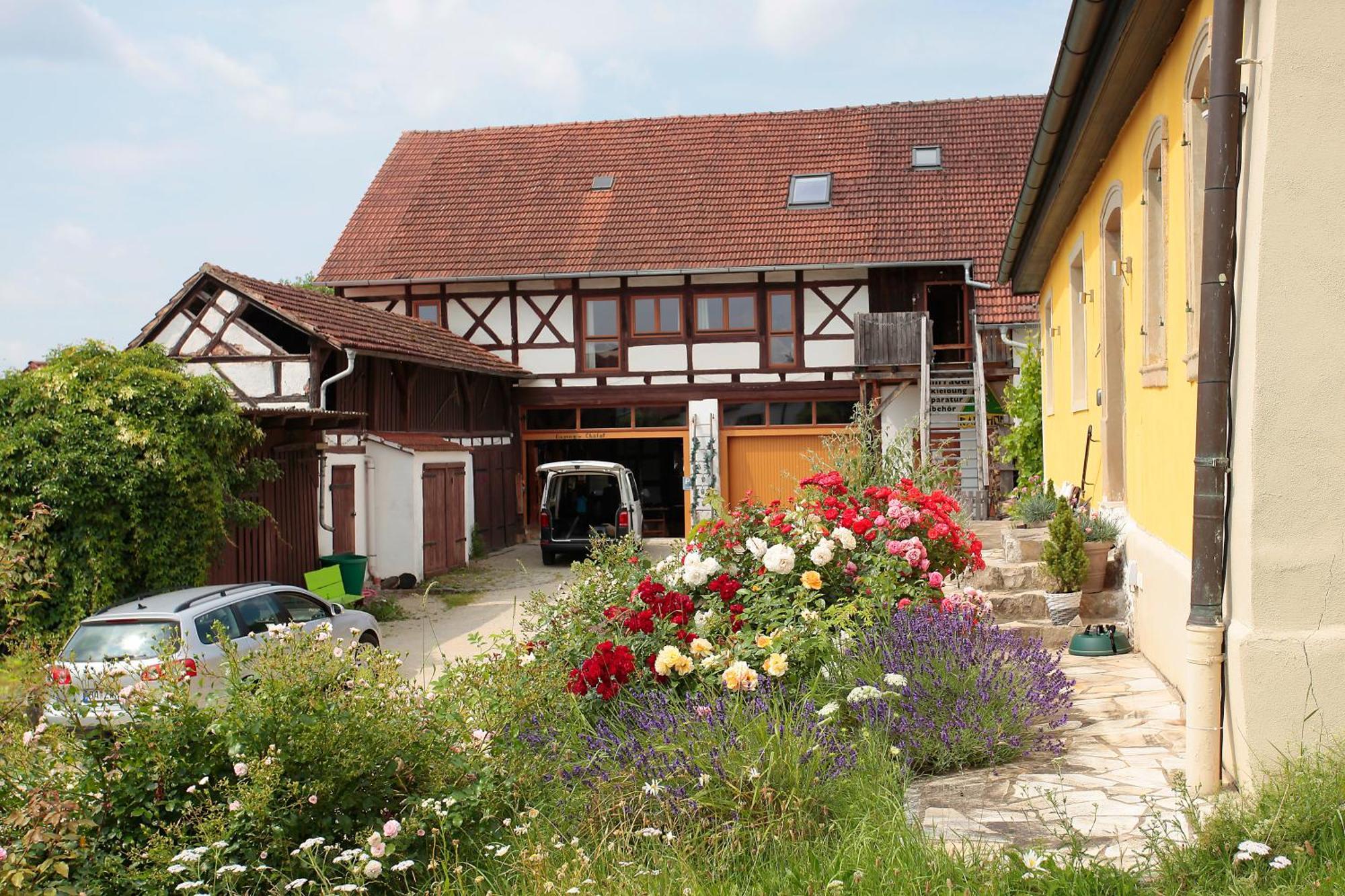 Gemuetliches Apartment Mit Galerie Im Ferienhof Litzendorf Exteriér fotografie